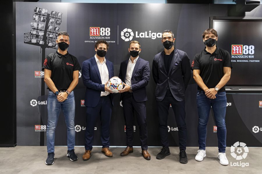 LaLiga và M88: hình công bố hợp tác năm 2020