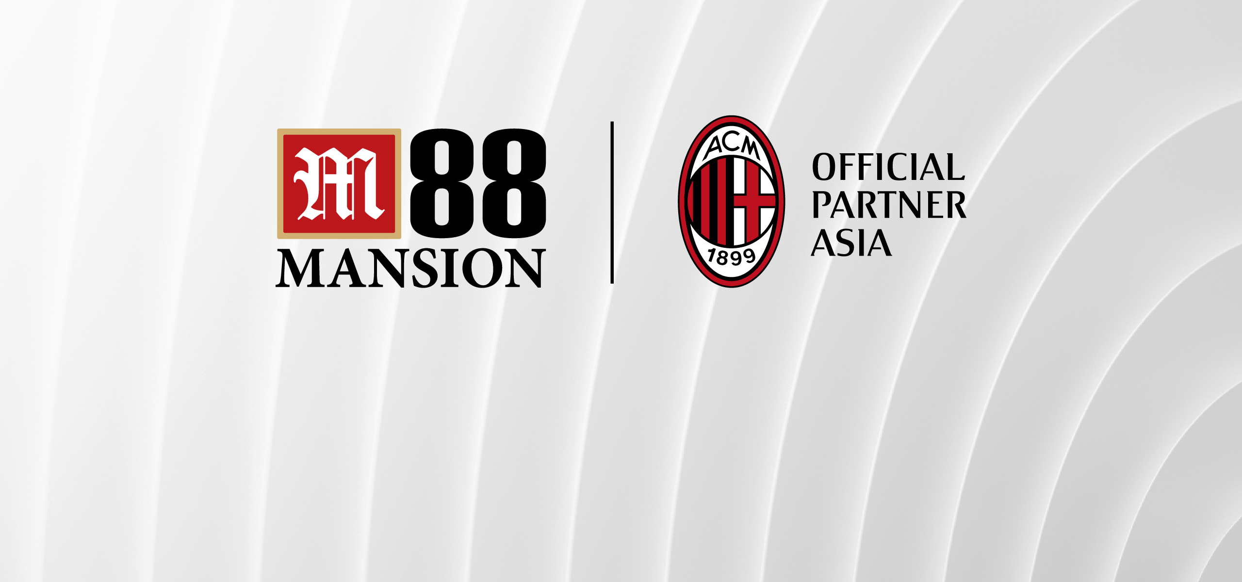 AC Milan và M88 Mansion: hình công bố hợp tác năm 2022
